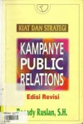 Kiat & Strategi ; Kampanye Public Relations ; Kiat Dan Strategi